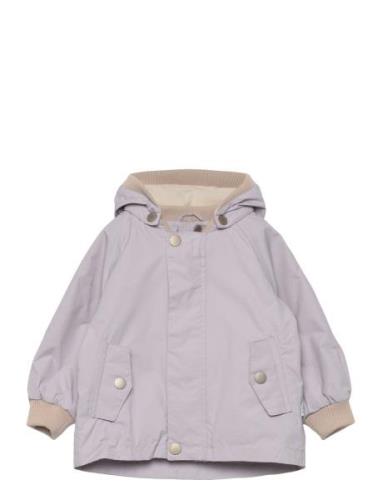 Matwally Fleece Lined Spring Jacket. Grs Tynn Jakke Skalljakke Purple ...