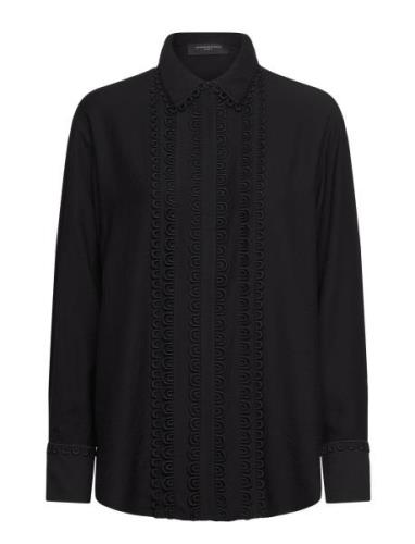 Cmmolo-Shirt Tops Shirts Long-sleeved Black Copenhagen Muse