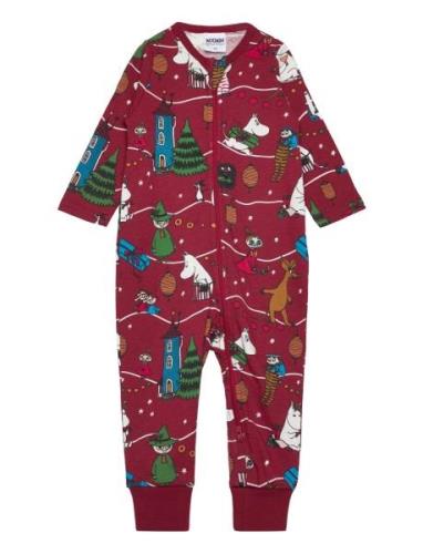 Fest Pyjamas Pyjamas Sie Jumpsuit Red MUMIN