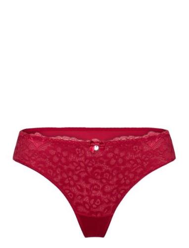 Marine Thong Stringtruse Undertøy Red Hunkemöller