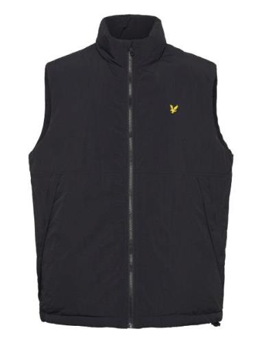 Padded Puffer Gilet Vest Black Lyle & Scott