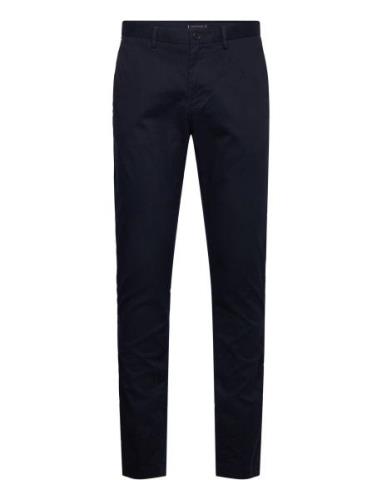 Core Bleecker 1985 Pima Cotton Bottoms Trousers Chinos Navy Tommy Hilf...