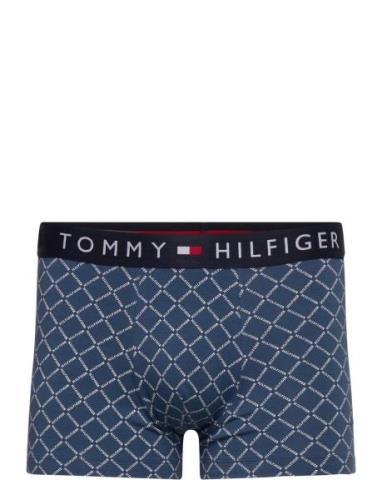 Trunk Print & Sock Set Boksershorts Navy Tommy Hilfiger