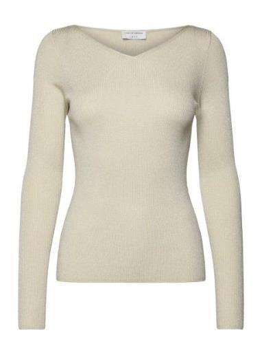 Aliianna S Tops Knitwear Jumpers Cream Tiger Of Sweden