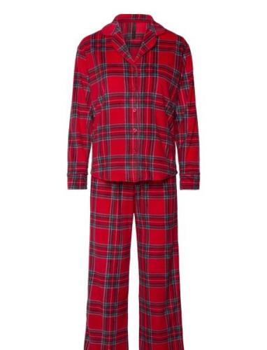 Fleece Pyjama Set Pyjamas Red Hunkemöller