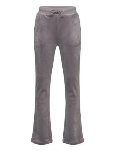 Diamante Bootcut Jogger Bottoms Sweatpants Grey Juicy Couture