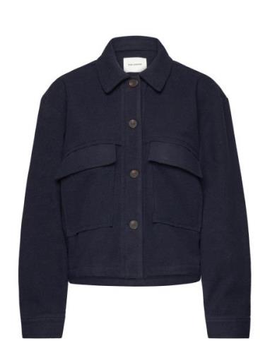 Bennysw Jacket Ulljakke Jakke Navy Sofie Schnoor