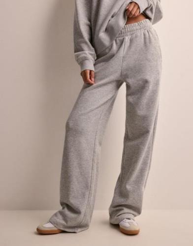 JJXX - Grå - Jxally Reg Wide Hw Pants Swt Noos