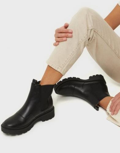 Nelly - Svart - Warm Chelsea Boot