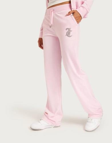 Juicy Couture - Rosa - Caviar Bead Western Diamante Del Ray Pant