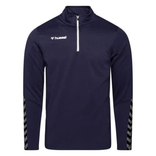 Hummel Treningsgenser Authentic 1/2 Zip - Navy/Hvit Barn