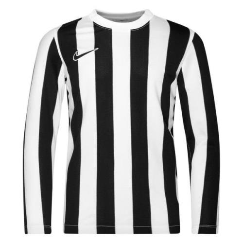 Nike Spillertrøye Dri-FIT Striped Division IV - Hvit/Sort Langermet Ba...