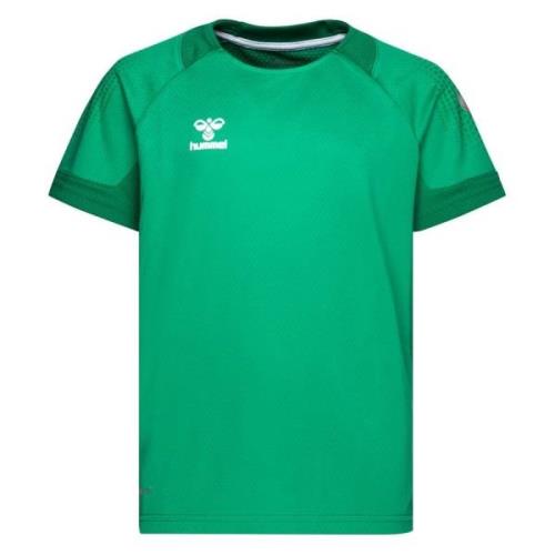 Hummel Trenings T-Skjorte hmlLEAD Poly - Grønn Barn