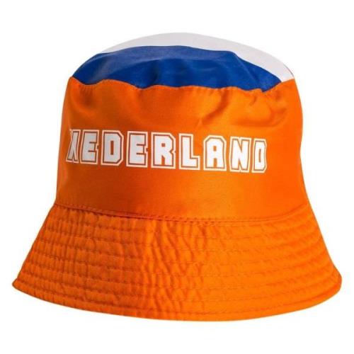 Nederland Bøttehatt - Oransje/Rød/Hvit/Blå