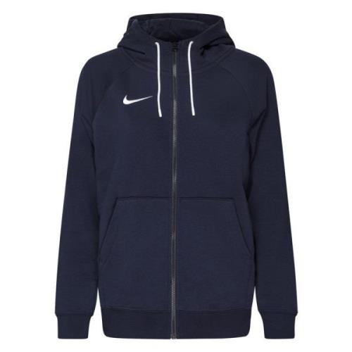 Nike Hettegenser Fleece FZ Park 20 - Navy/Hvit Dame