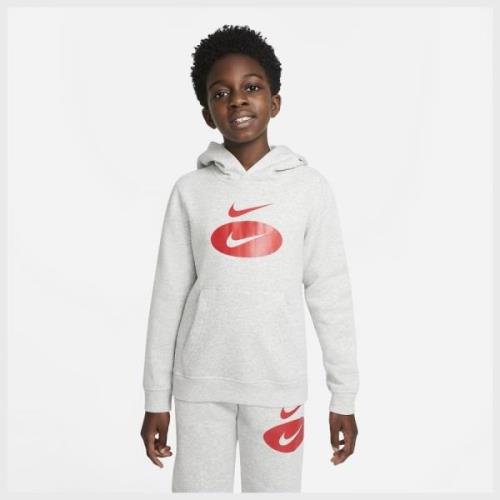 Nike Hettegenser NSW Core - Grå/Rød Barn