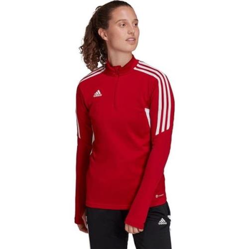 adidas Treningsgenser Condivo 22 - Rød/Hvit Dame