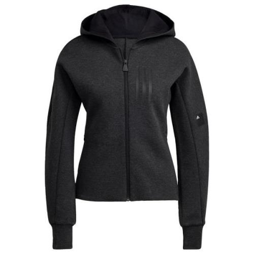 adidas Hettegenser Mission Victory Full Zip - Sort Dame