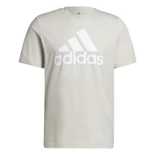 adidas T-Skjorte Big Logo - Aluminium/Hvit