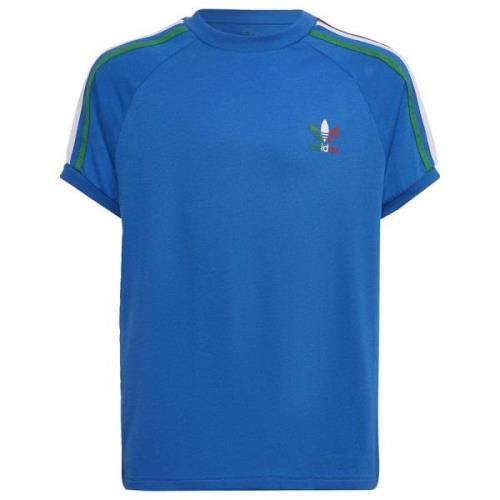 adidas Originals T-Skjorte Adicolor 3-Stripes - Blå Barn