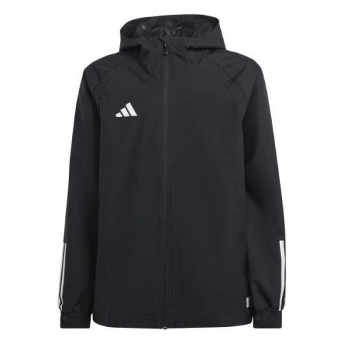 adidas Jakke Tiro 23 Competition - Sort/Hvit Barn