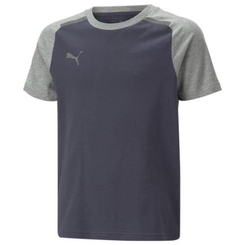 PUMA T-Skjorte teamCUP Casuals - Blå/Grå Barn