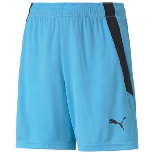 teamLIGA Shorts Jr Blue Atoll-Puma Black