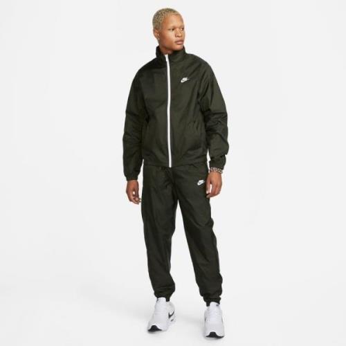 Nike Treningsdress NSW Club Lined Woven - Grønn/Hvit