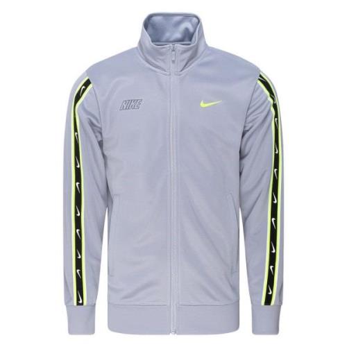 Nike Track Top NSW Repeat - Grå/Neon/Sort