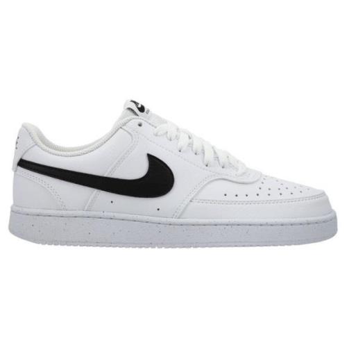 Nike Sneaker Court Vision Low Next Nature - Hvit/Sort Dame