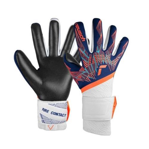 Reusch Keeperhanske Pure Contact Gold - Blå/Hvit/Oransje/Sort