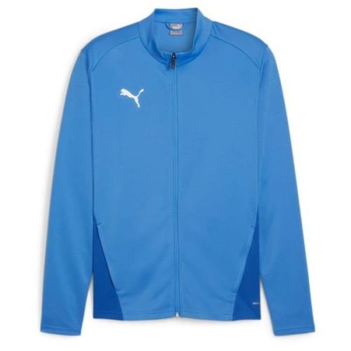 PUMA Treningsjakke teamGOAL - Electric Blue Lemonade/Hvit