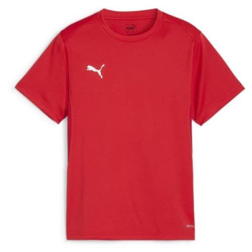 PUMA Trenings T-Skjorte teamGOAL - Rød/Hvit Barn