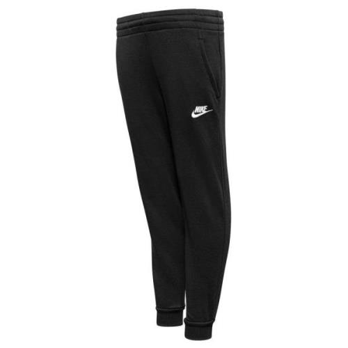 Nike Joggebukse NSW Club Fleece - Sort/Hvit Barn