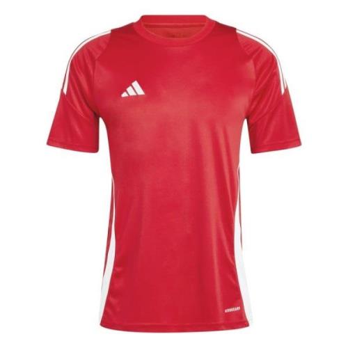 adidas Trenings T-Skjorte Tiro 24 - Rød/Hvit