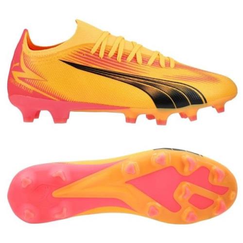 PUMA Ultra Match FG/AG Forever Faster - Sun Stream/Sort/Rosa