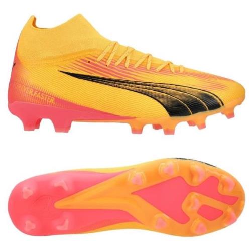 PUMA Ultra Pro FG/AG Forever Faster - Sun Stream/Sort/Rosa