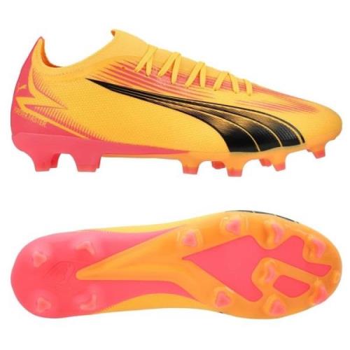 PUMA Ultra Match FG/AG Forever Faster - Sun Stream/Sort/Rosa Dame