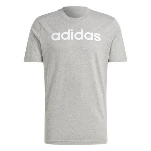 Adidas Essentials Single Jersey Linear Embroidered Logo Tee