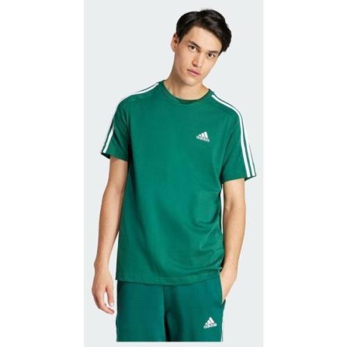 Adidas Essentials Single Jersey 3-Stripes Tee