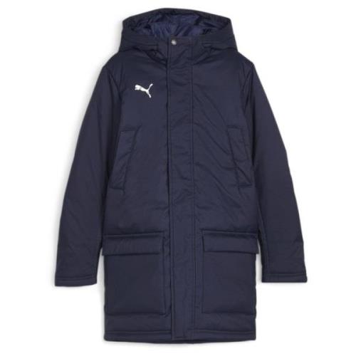 teamFINAL Winter Jacket Jr PUMA Navy-PUMA Silver