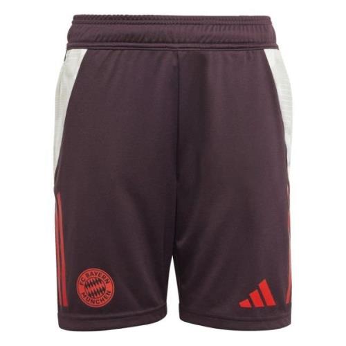 Bayern München Treningsshorts Tiro 24 - Shadow Maroon/Rød Barn