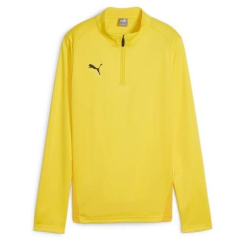 teamGOAL Training 1/4 Zip Top Wmn Faster Yellow-PUMA Black-Sport Yello...