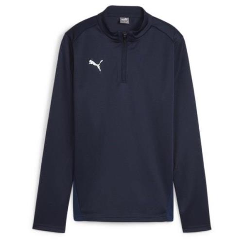 teamGOAL Training 1/4 Zip Top Wmn PUMA Navy-PUMA White-Persian Blue