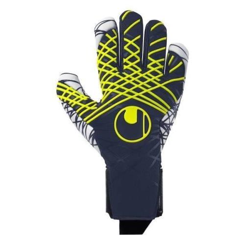 Uhlsport Keeperhanske Prediction Ultragrip - Navy/Hvit/Gul