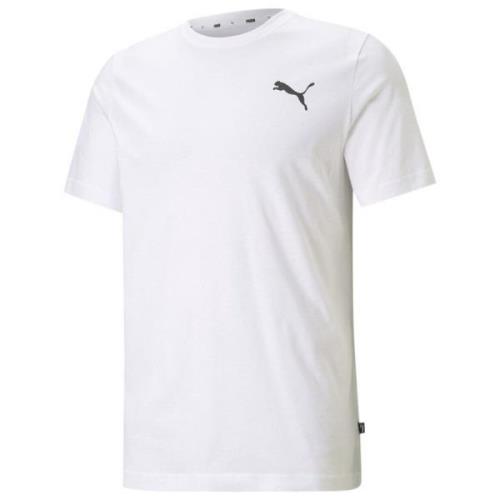 ESS Small Logo Tee Puma White-Puma White-Cat