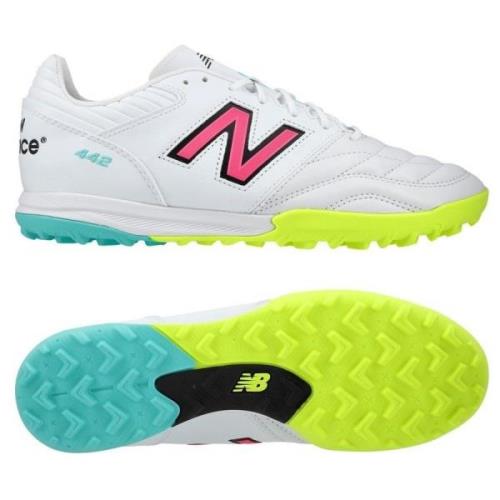 New Balance 442 2.0 Pro TF - Hvit/Lilla/Neon