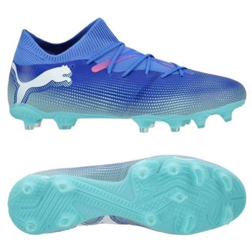 PUMA Future 7 Match FG/AG Formula - Blå/Hvit/Electric Peppermint