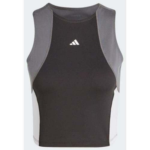 Adidas Techfit Colorblock Training Crop Tank Top