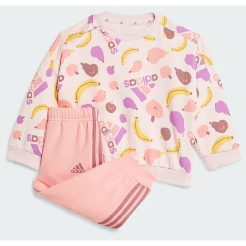 Adidas Essentials Allover Print Jogger Set Kids